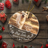 Forever In My Heart - Ornement photo acrylique personnalisé pour les amoureux des animaux de compagnie